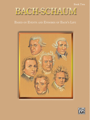 Book cover for Bach-Schaum, Book 2
