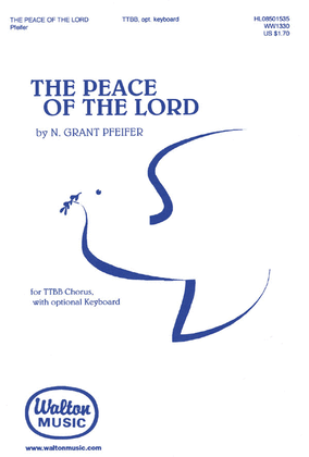 Book cover for The Peace of the Lord (TTBB)