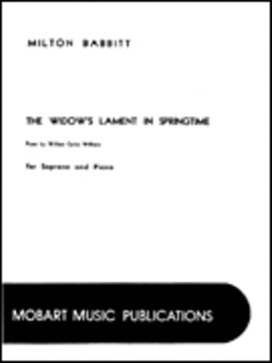 The Widow's Lament in Springtime Voice scores gallery preview page 1