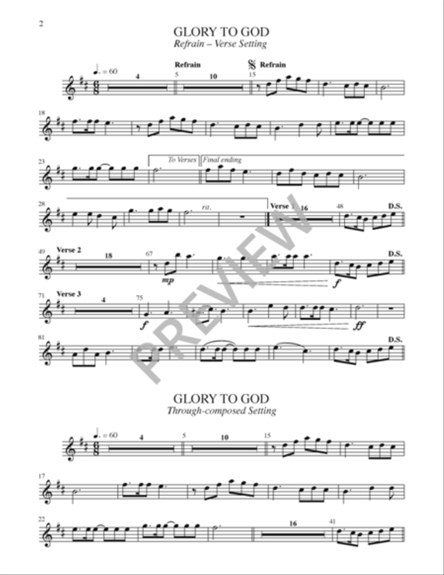 Ruah - Instrument edition Trumpet scores gallery preview page 24