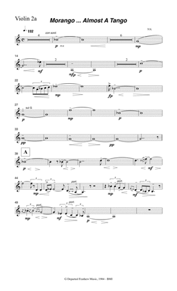 Morango ... almost a tango (1984 string orchestra) Violin 2a part