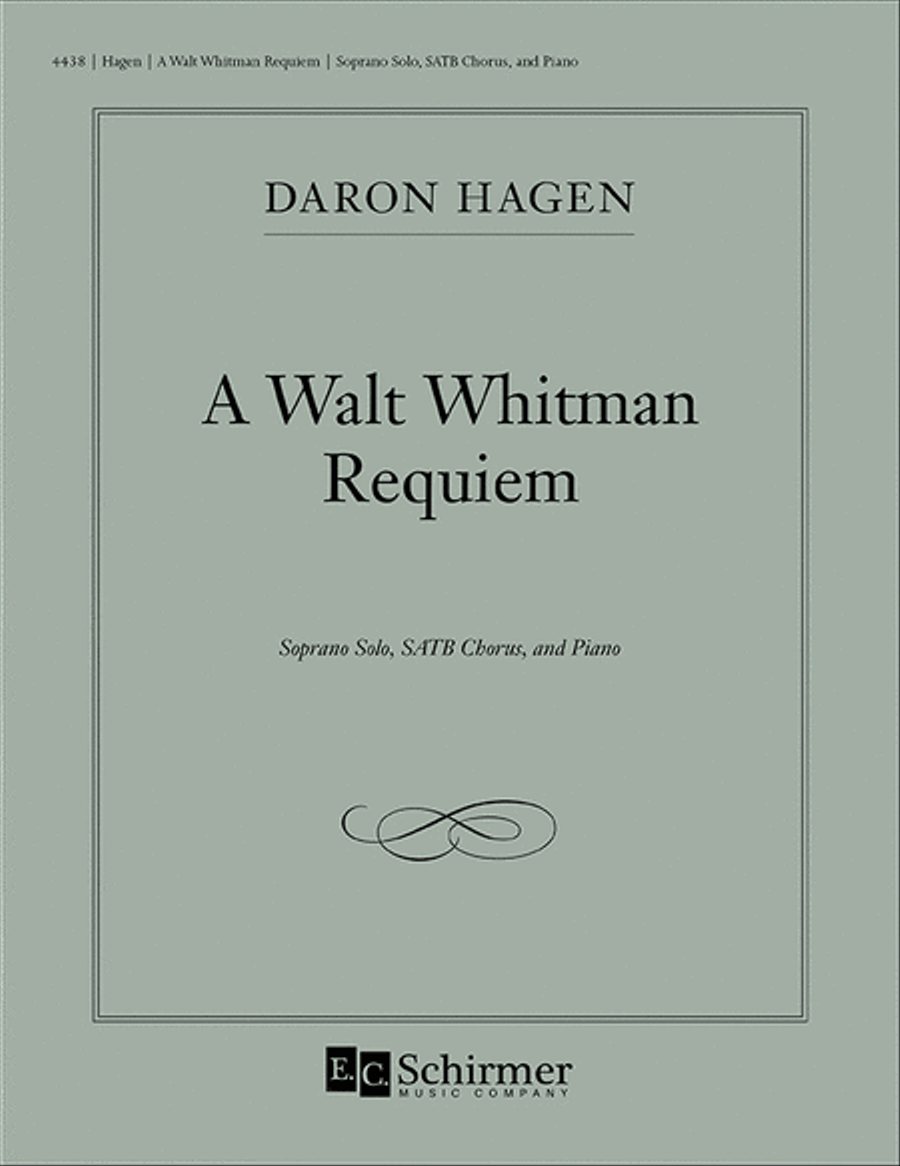 A Walt Whitman Requiem 4-Part scores gallery preview page 1