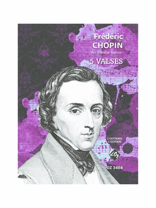 Book cover for 5 Valses