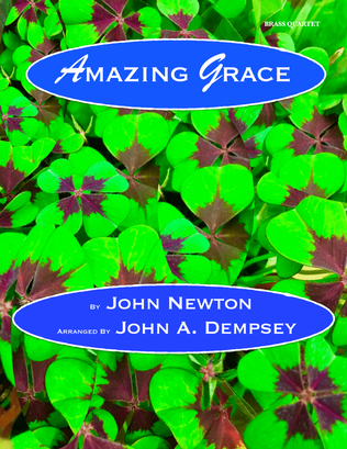 Book cover for Amazing Grace (Brass Quartet): Two Trumpets and Two Trombones
