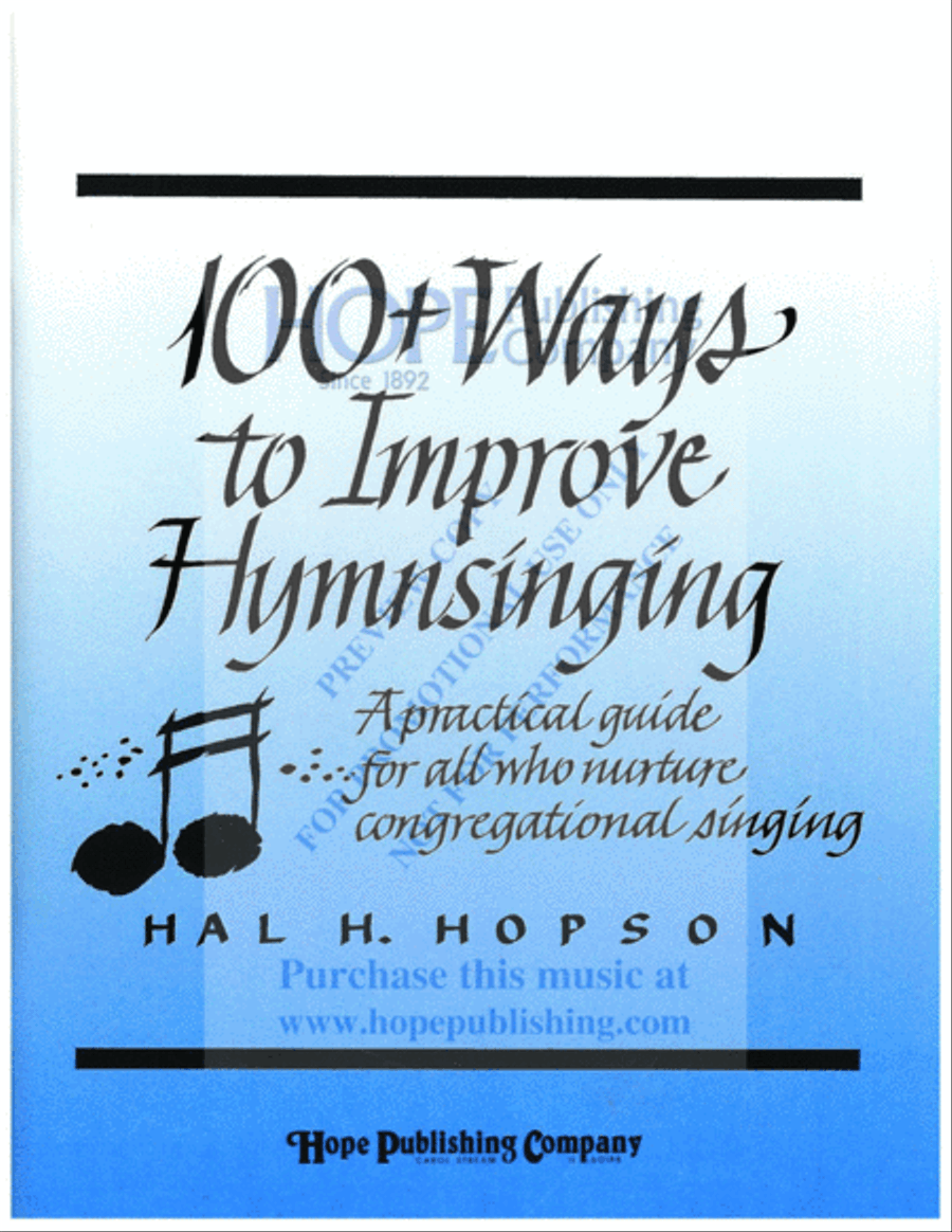 100+ Ways to Improve Hymnsinging Collection / Songbook scores gallery preview page 2
