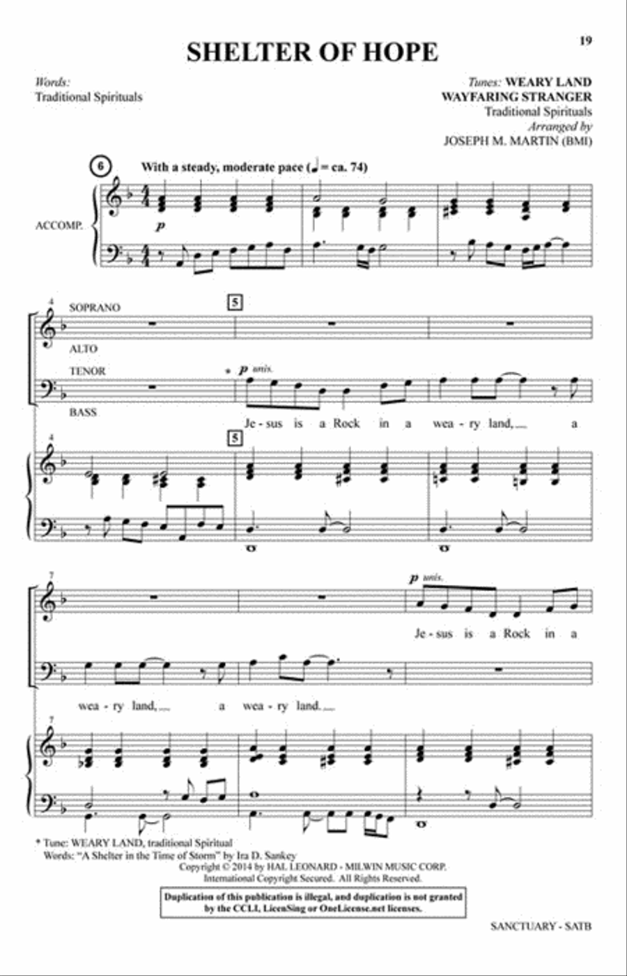 Sanctuary Sanctuary 4-Part scores gallery preview page 4
