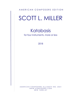 Book cover for [MillerS] Katabasis