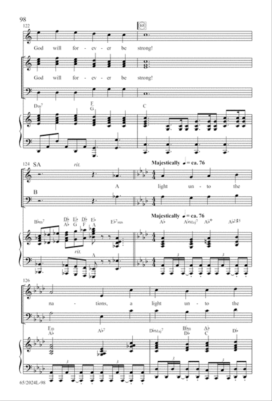 Child of Hope Child of Hope 3-Part scores gallery preview page 99