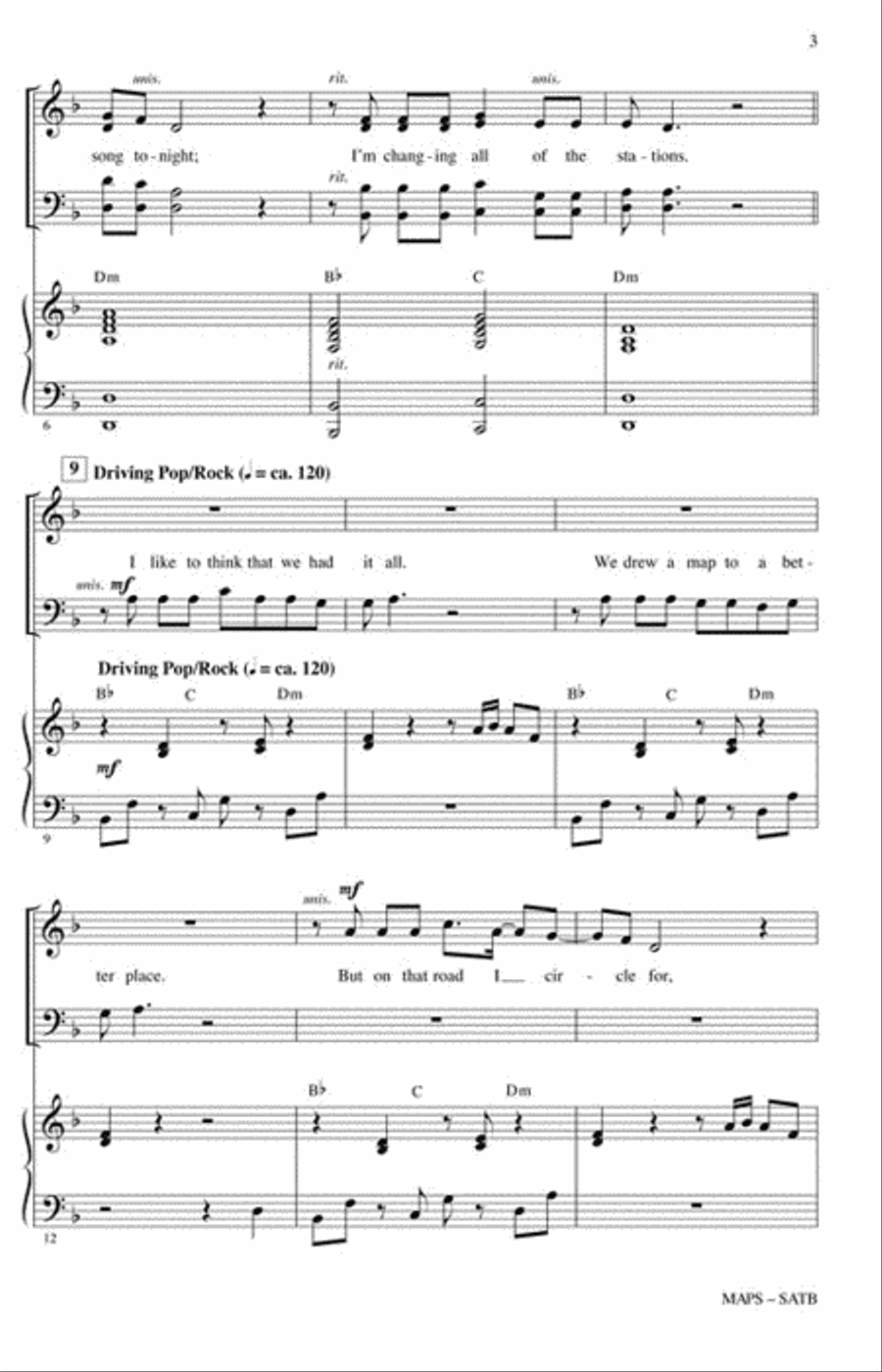 Maps 4-Part scores gallery preview page 3