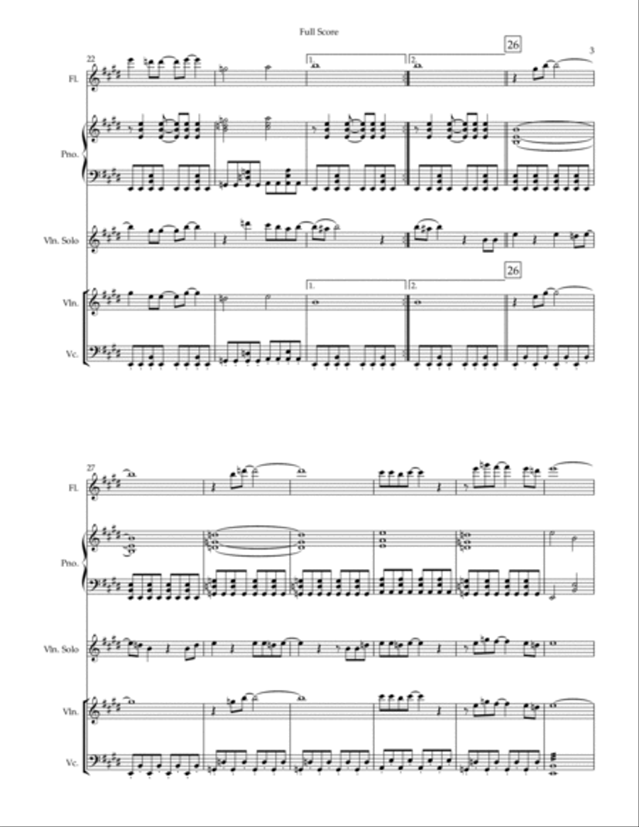 Born To Be Wild Small Ensemble scores gallery preview page 3