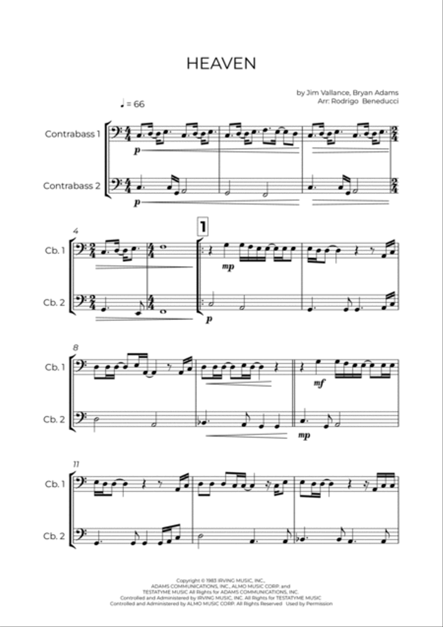 Heaven String Duet scores gallery preview page 2