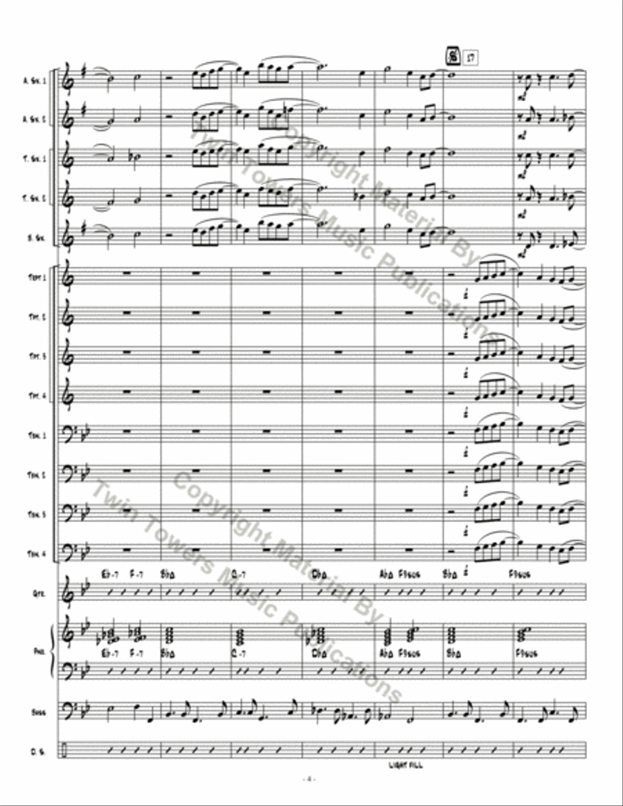 Ice is Nice Jazz Ensemble scores gallery preview page 5