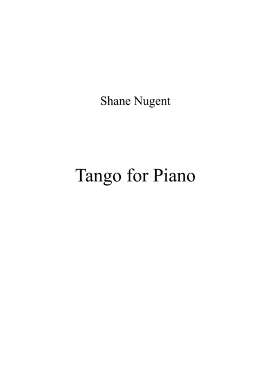 Tango Tango Small Ensemble scores gallery preview page 1