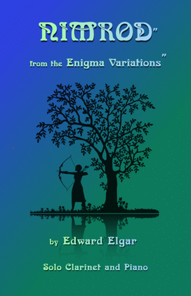 Book cover for Nimrod, from the Enigma Variations by Elgar, for Clarinet and Piano