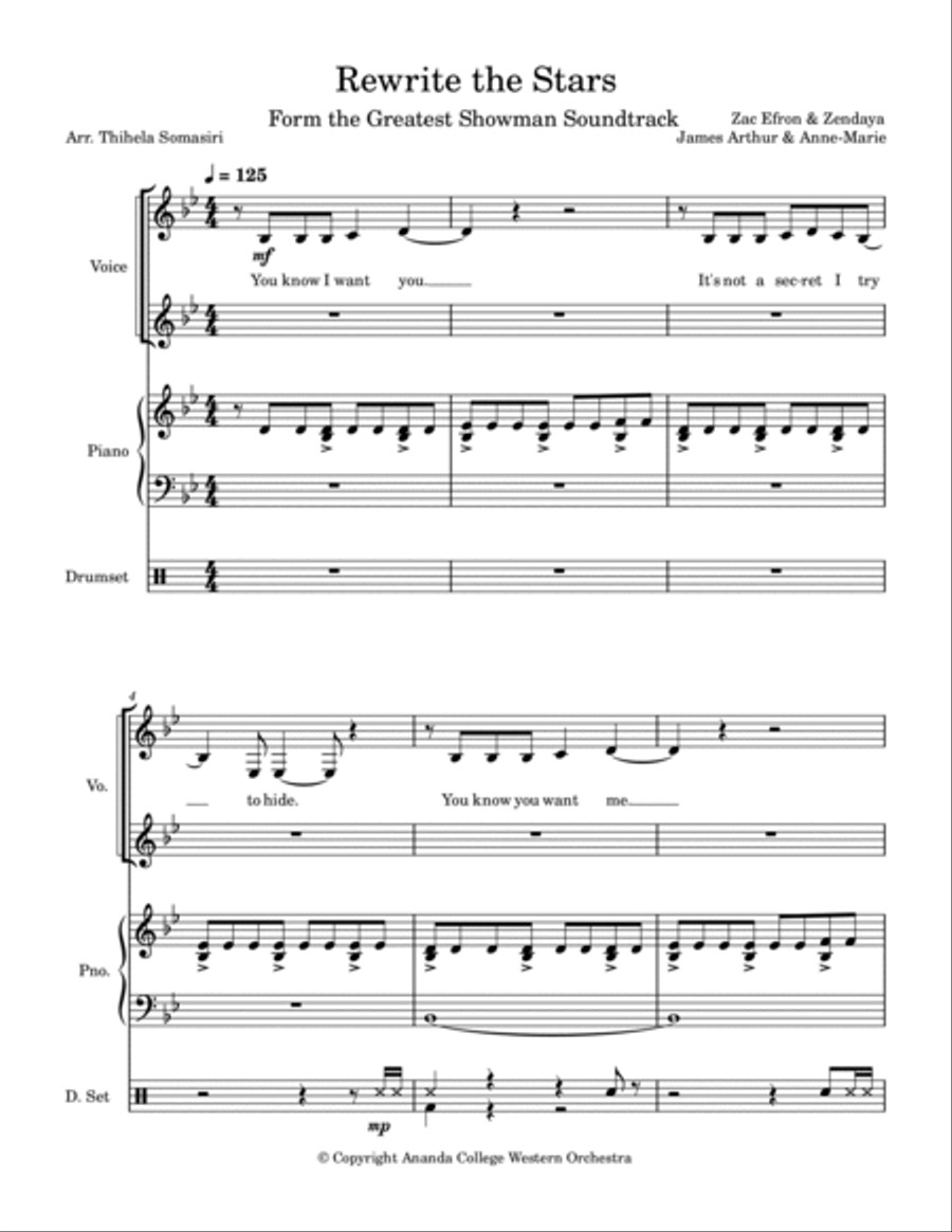 Rewrite The Stars Voice scores gallery preview page 2