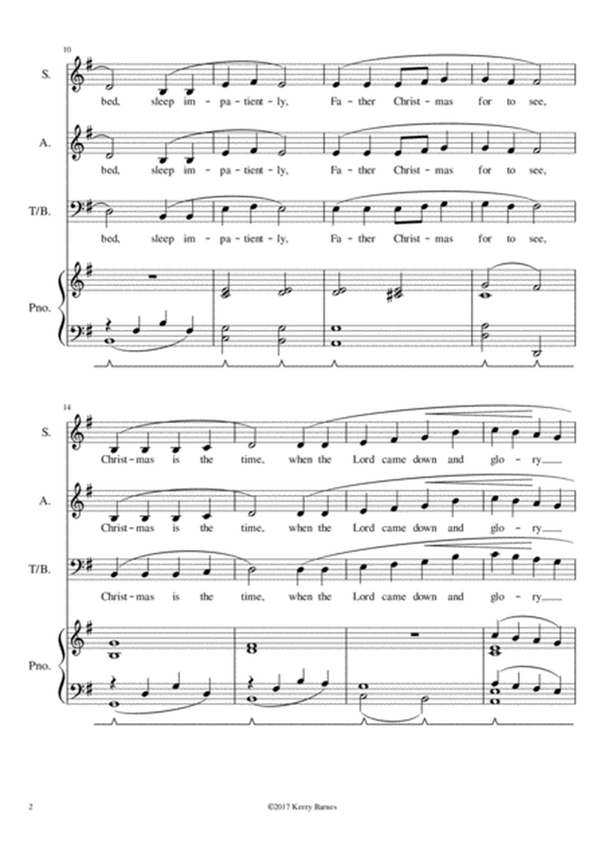 'Christmas Is The Time!' Beautiful seasonal Choral Work!