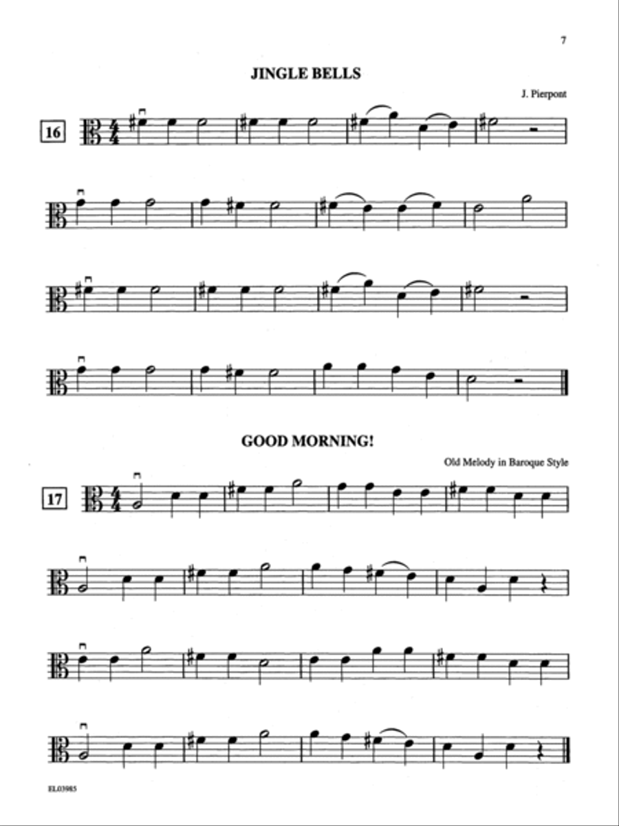StringTunes -- A Very Beginning Solo (or Unison) Songbook Unison Choir scores gallery preview page 3