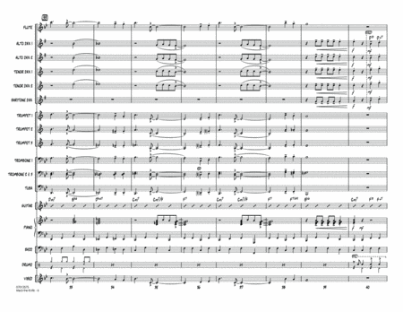 Mack The Knife (arr. Rick Stitzel) - Conductor Score (Full Score)