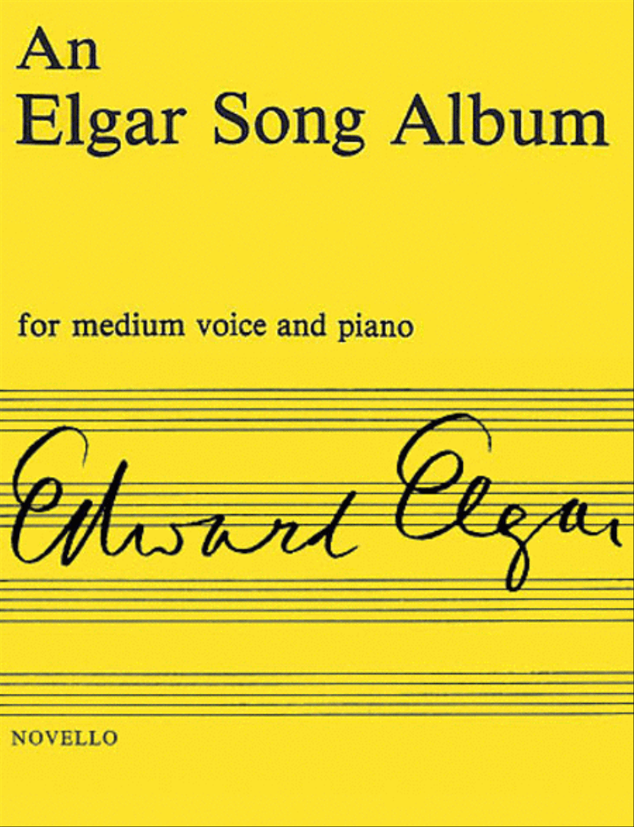 An Elgar Song Album An Elgar Song Album Medium Voice scores gallery preview page 1