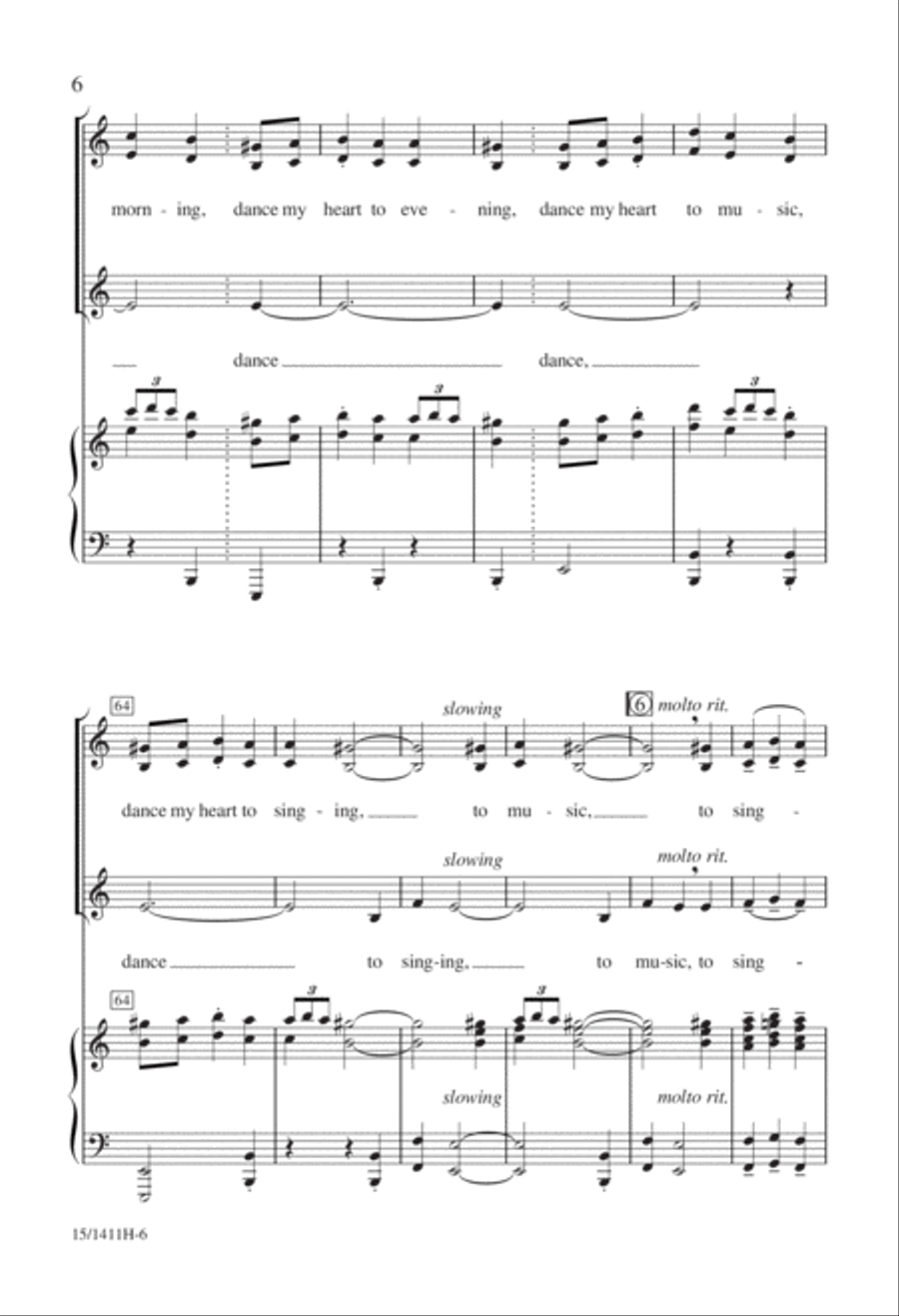 Danza! Danza! SSA scores gallery preview page 6