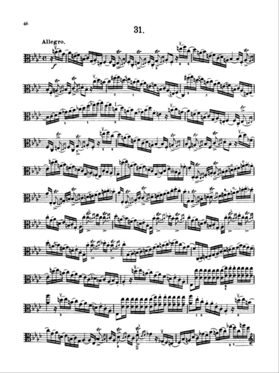 Kreutzer: Forty-two Studies Part scores gallery preview page 1