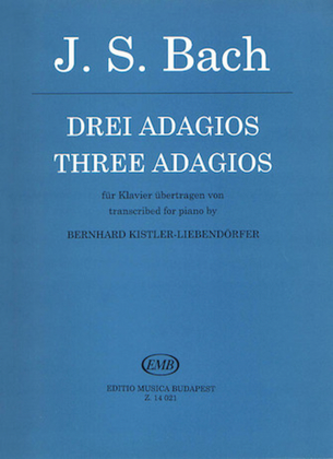Book cover for Three Adagios
