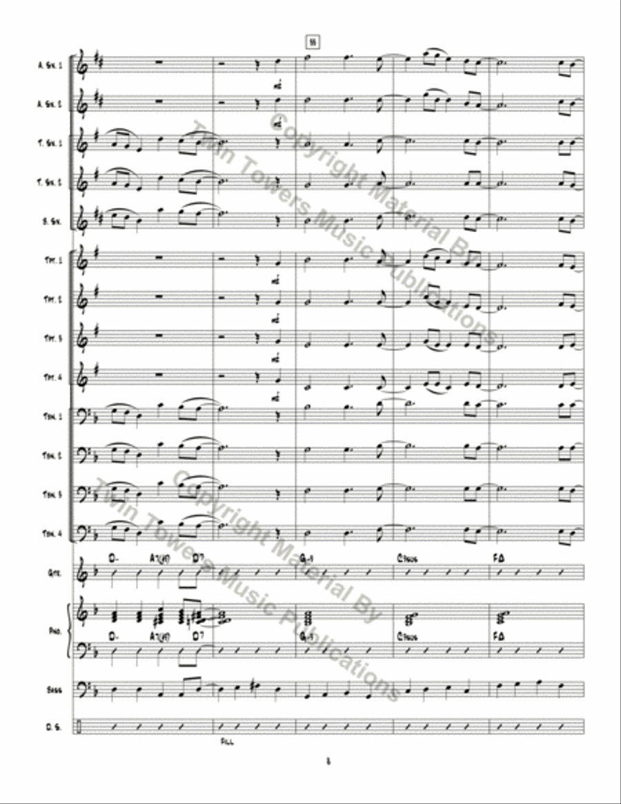 Who Shook? Who Shook? Jazz Ensemble scores gallery preview page 9