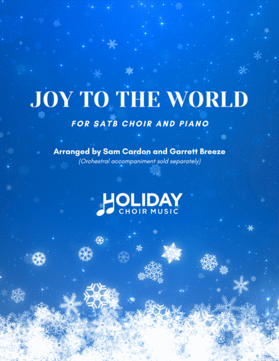 Joy to the World (SATB) image number null