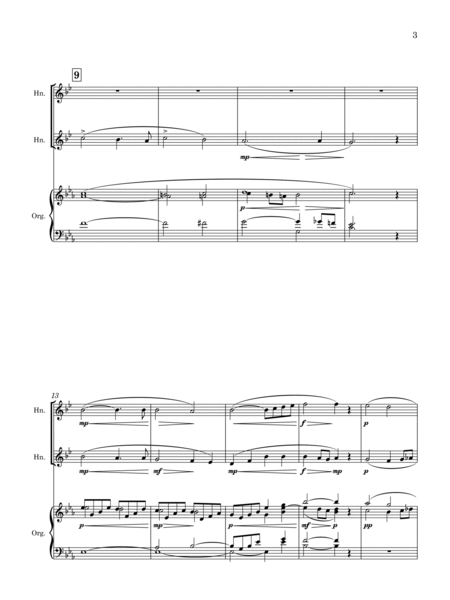 Charles Duvois | Tantum Ergo (arr. for French Horn Duet) image number null