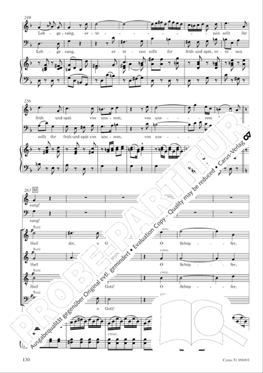 The Creation (Die Schopfung) The Creation (Die Schopfung) 4-Part scores gallery preview page 133