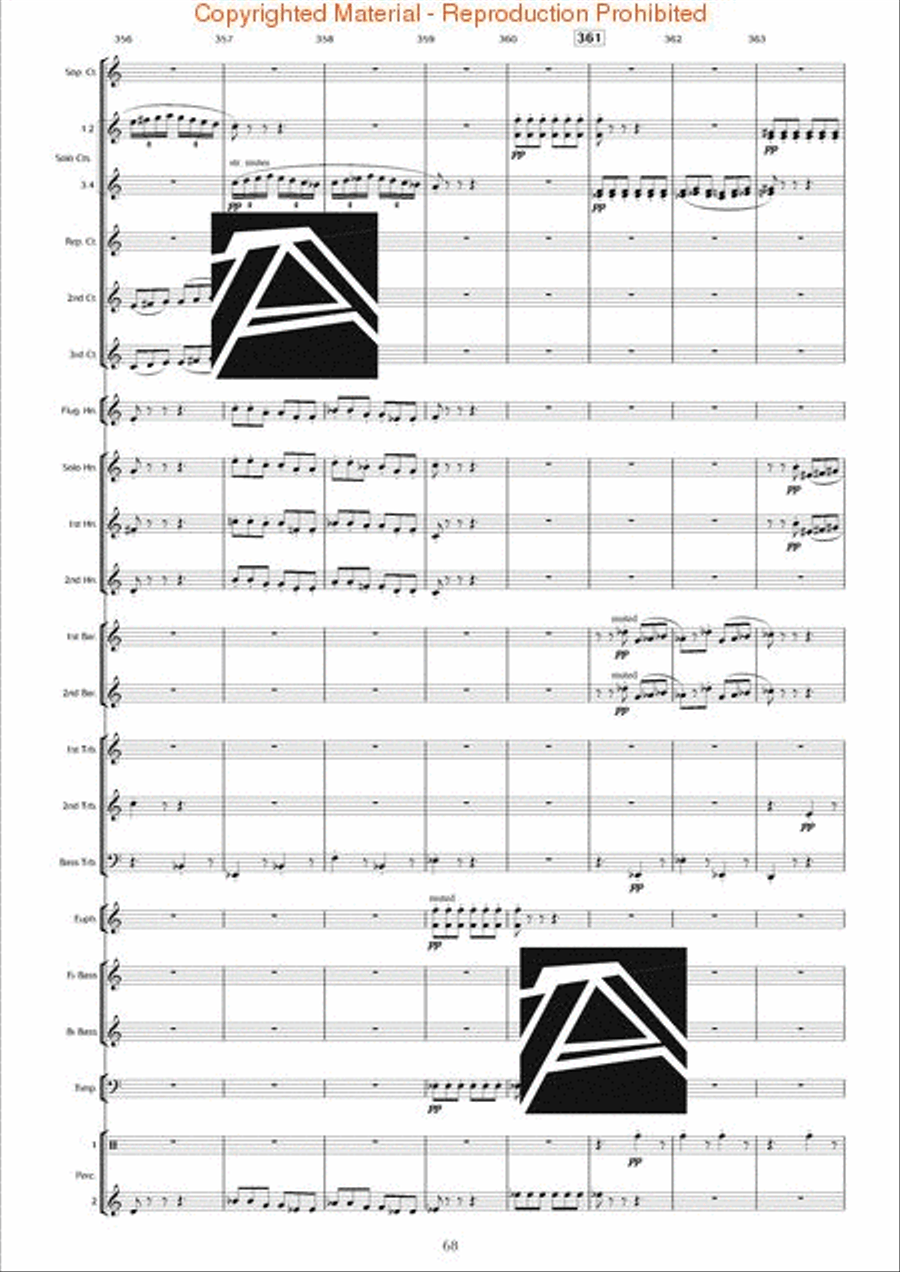 Surround Sound Brass Band scores gallery preview page 69