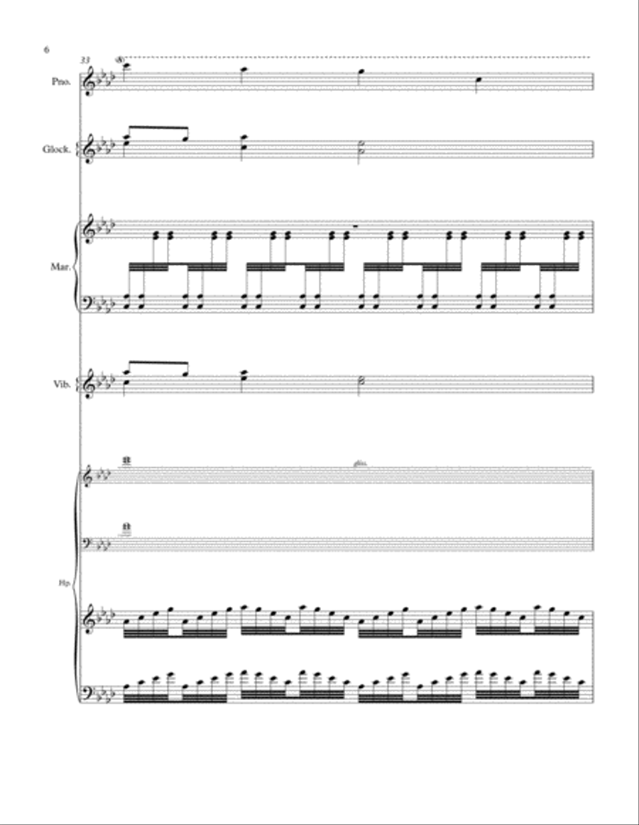 Shores Percussion Ensemble scores gallery preview page 6