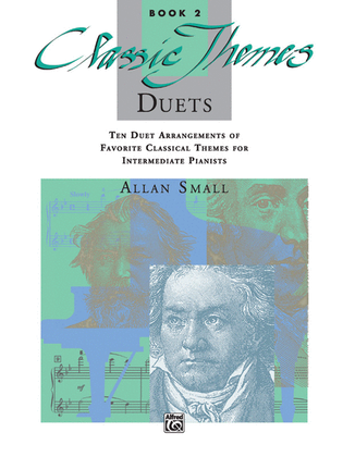 Book cover for Classic Themes Duets, Book 2