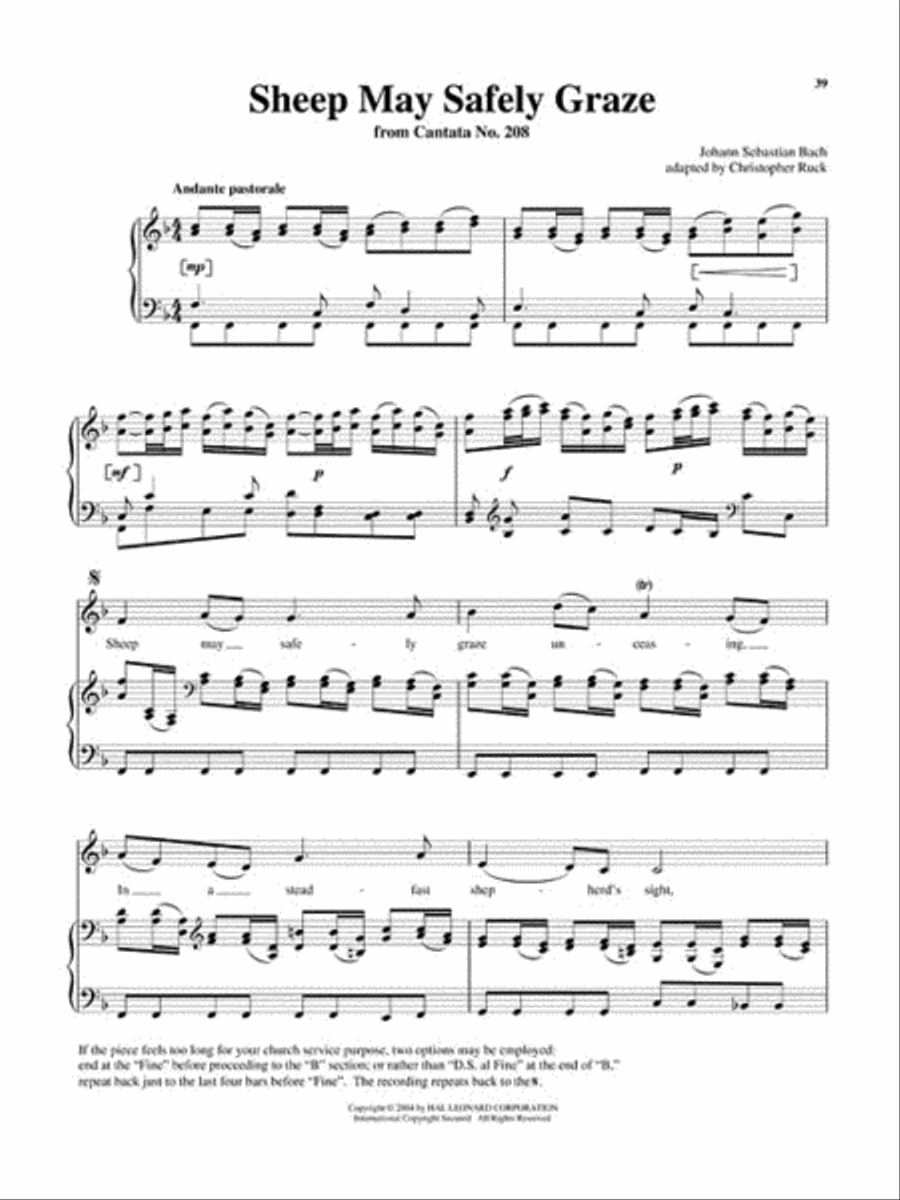 14 Sacred Solos 14 Sacred Solos Low Voice scores gallery preview page 4