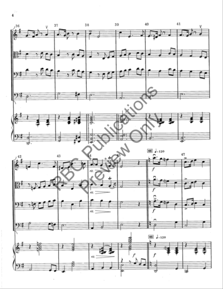 Two Polish Dances (Score) String Orchestra scores gallery preview page 5