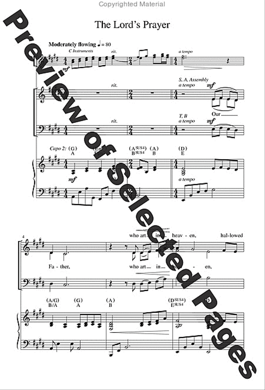 The Glendalough Mass The Glendalough Mass CD scores gallery preview page 22