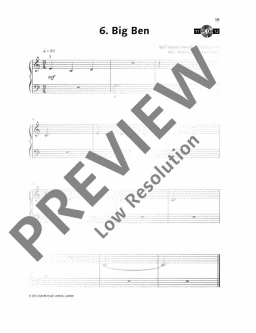 The Classical Piano Method Piano Method scores gallery preview page 16