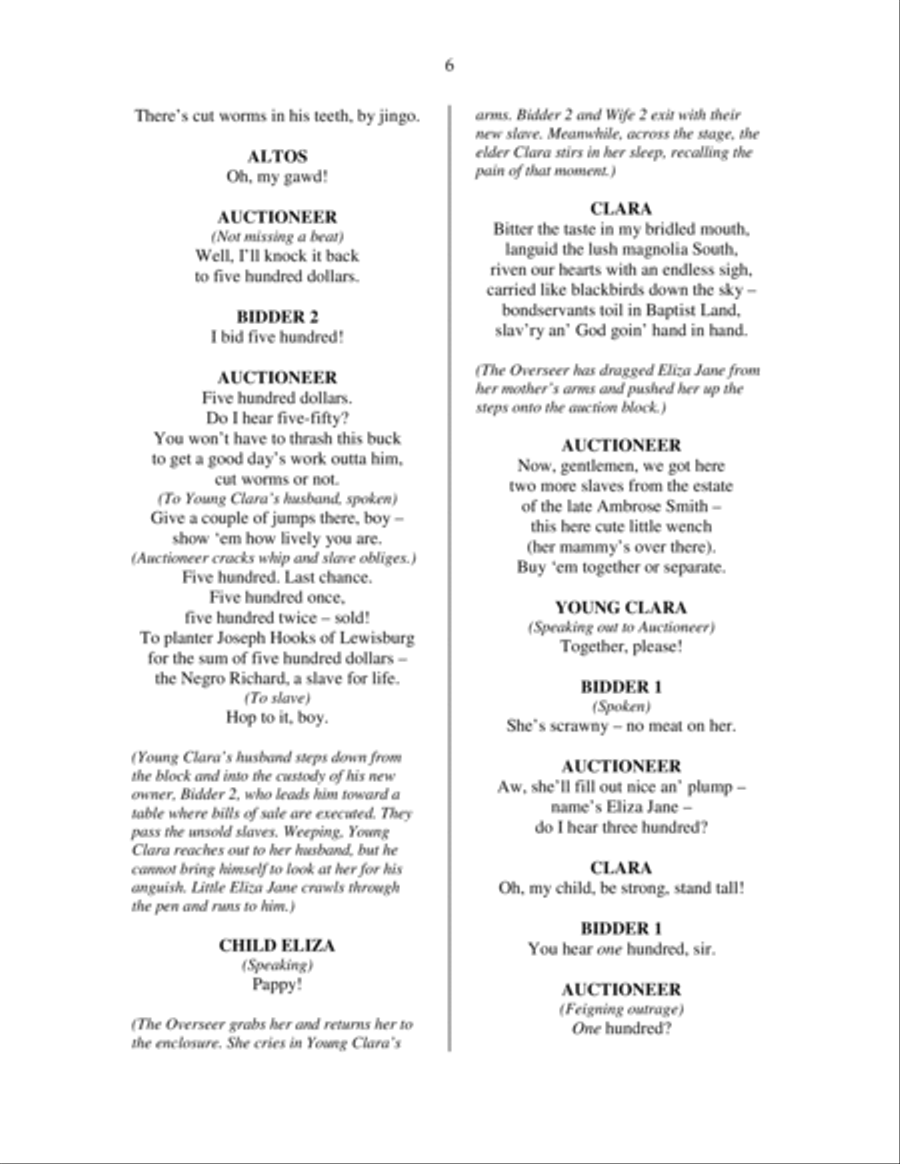Gabriel's Daugher (Downloadable Libretto) Libretti scores gallery preview page 5