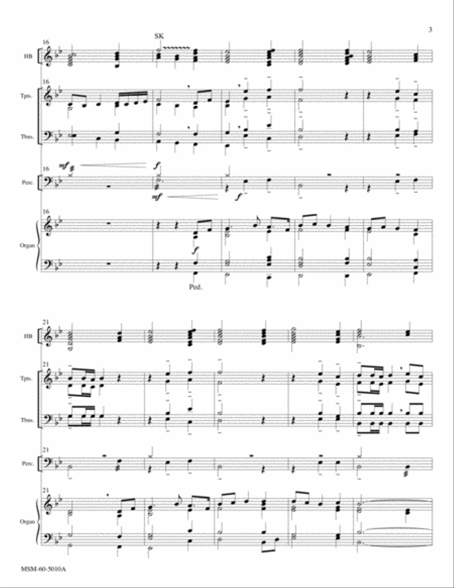 O Spirit All-Embracing Choir scores gallery preview page 3