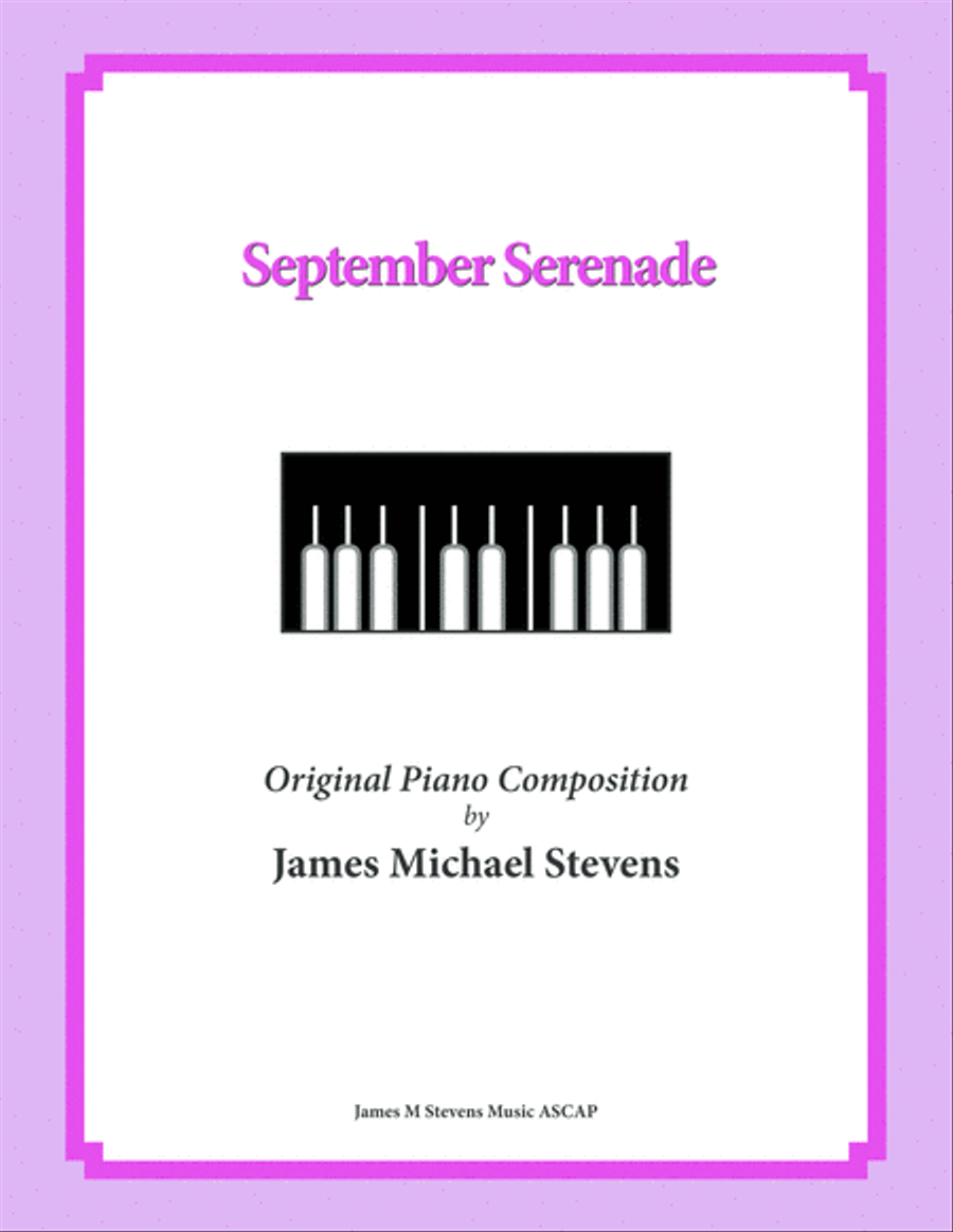 September Serenade (Romantic Piano) Piano Solo scores gallery preview page 1