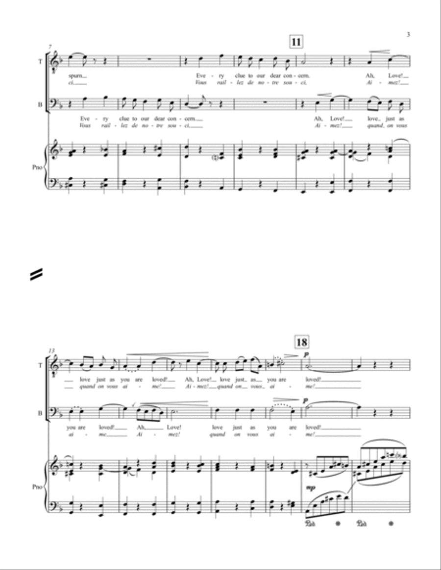 Madrigal - Without Mercy (Inhumaines) Choir scores gallery preview page 3