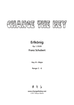 Book cover for Erlkonig Op.1, D328 - Bb Major