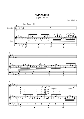 Ave Maria (Franz Schubert) - CONTRALTO_Cb