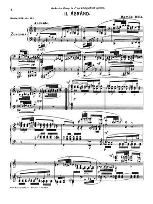 Bartók: Two Fantasies (Gmunden 1903)