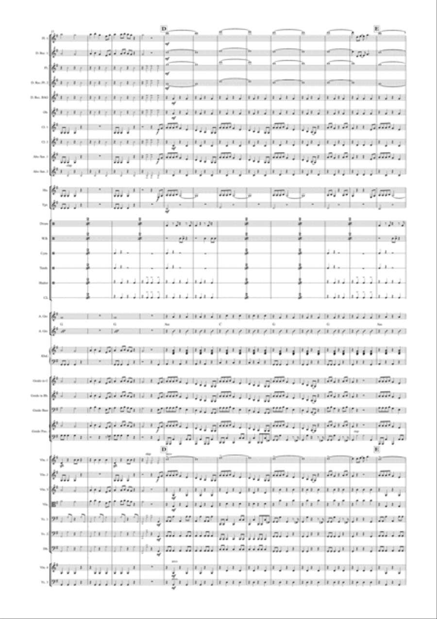 Shake It Off Full Orchestra scores gallery preview page 5