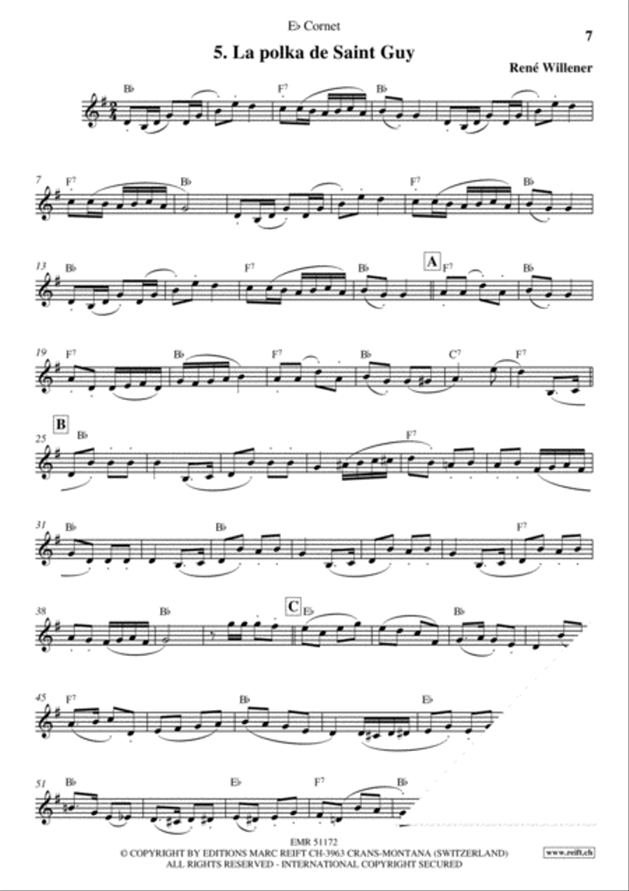 La Fete au Chalet Volume 4 Cornet scores gallery preview page 7