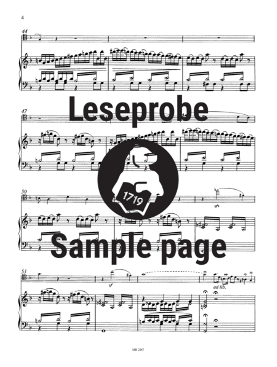 Concert Piece Op. 2 Bassoon Solo scores gallery preview page 5