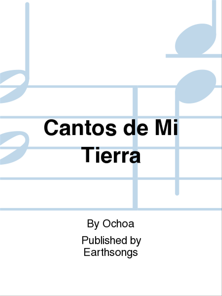 cantos de mi tierra 3-Part scores gallery preview page 1