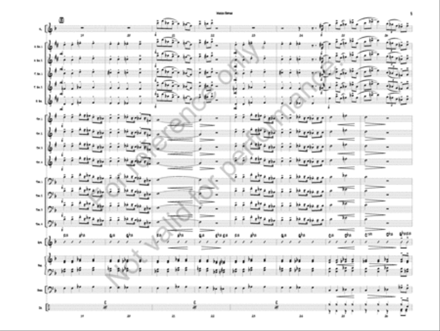 March Bopish Jazz Ensemble scores gallery preview page 5