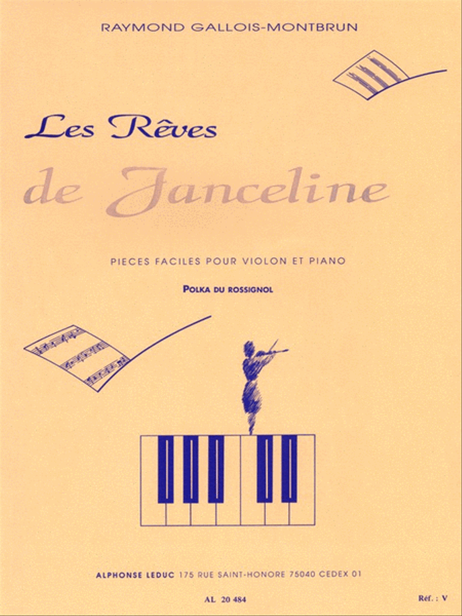 Dreams of Janceline - 6. Polka du Rossignol Violin Solo scores gallery preview page 1